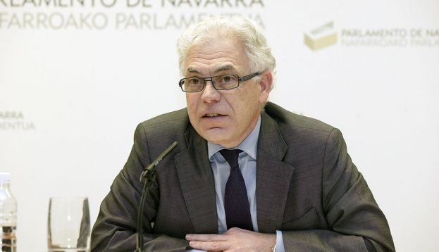 El diputado del PSN-PSOE, Jesús Mari Fernández / ARCHIVO